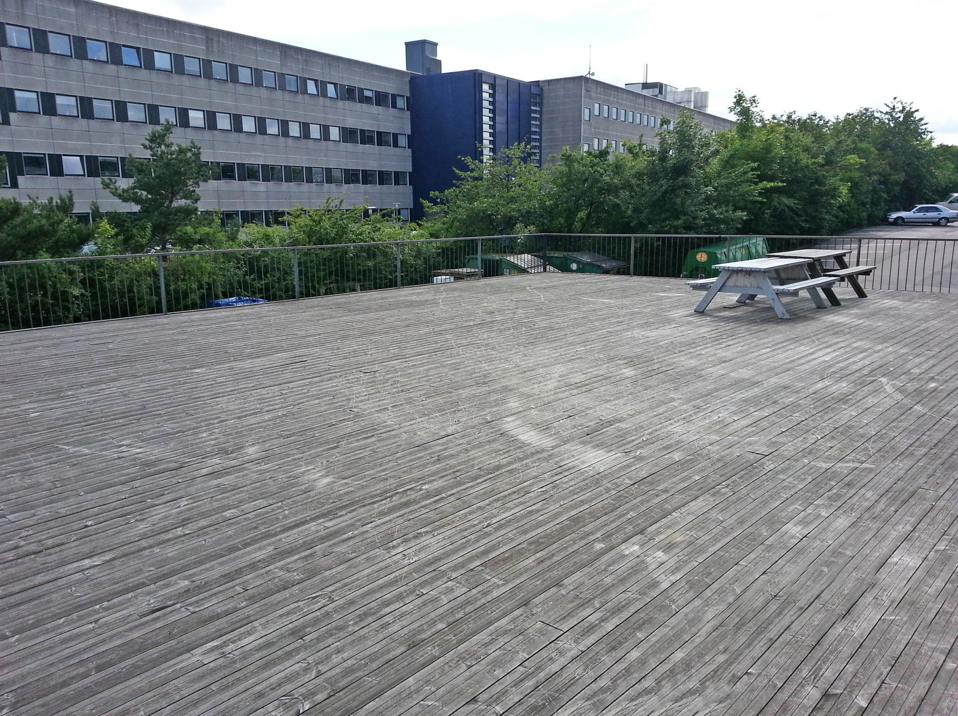 Rooms Ballerup - Roof terrace